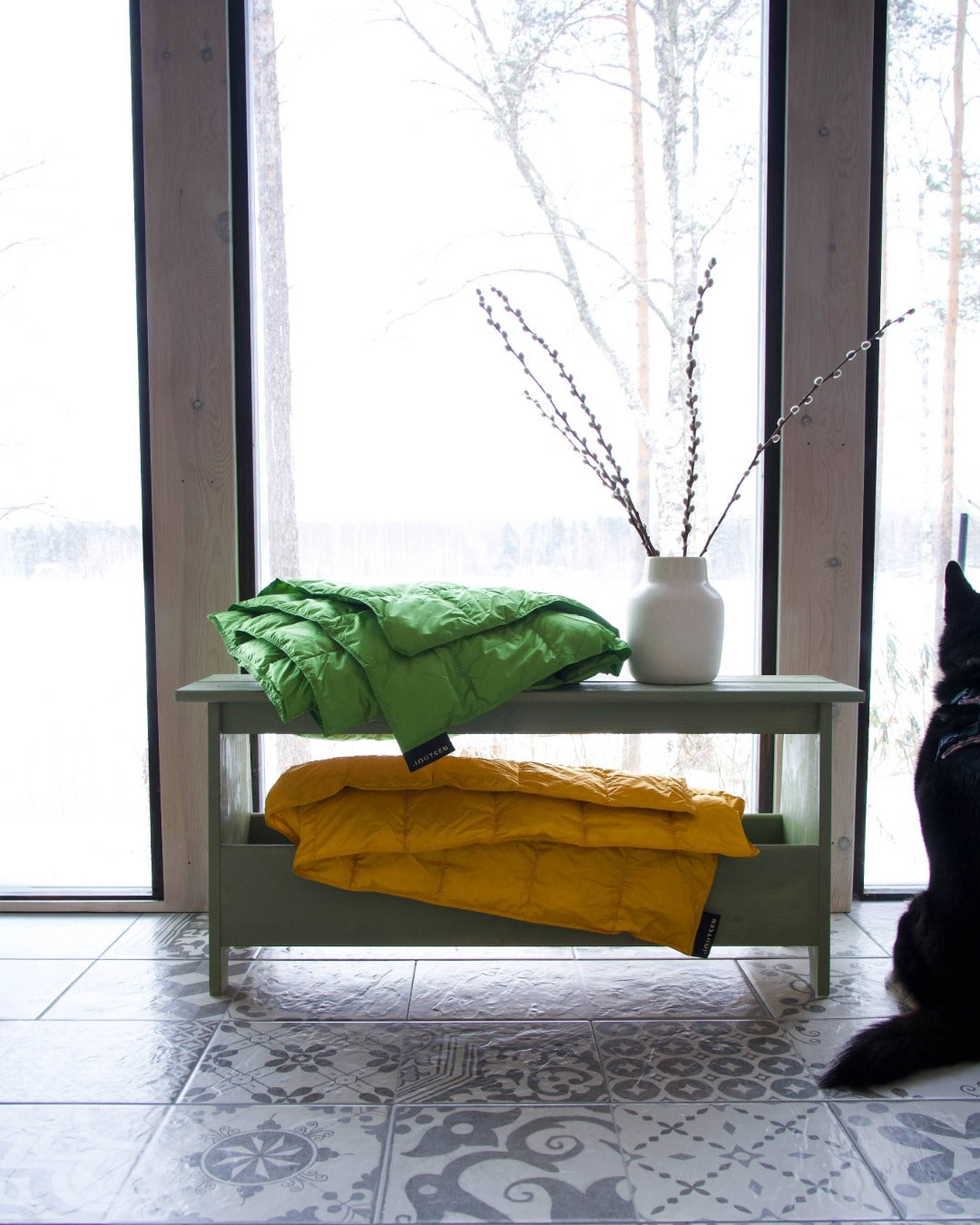 Kulkuri-untuvatorkkupeitto kiivi