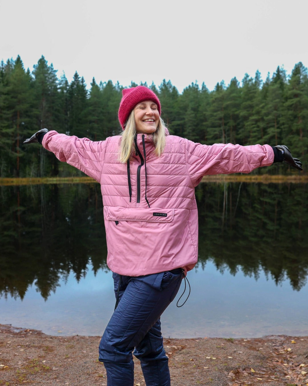 Luoto-untuva-anorakki villikukka