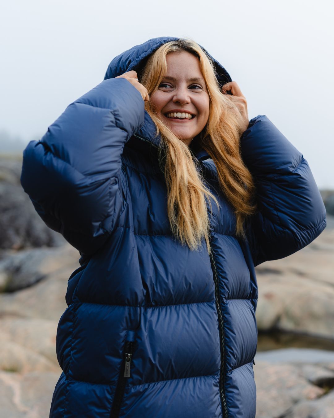 Silvia-untuvatakki myrskyluoto