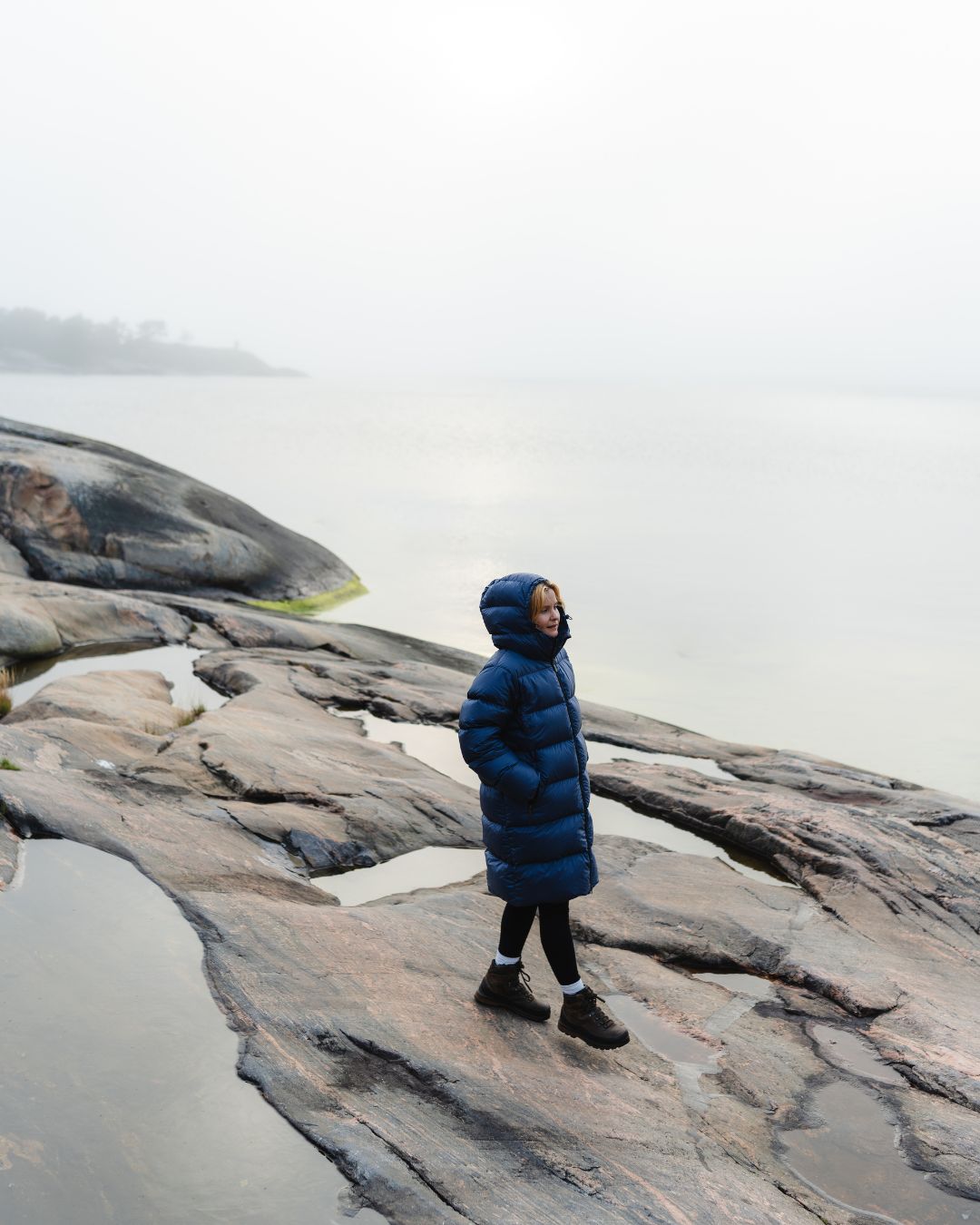 Silvia-untuvatakki myrskyluoto