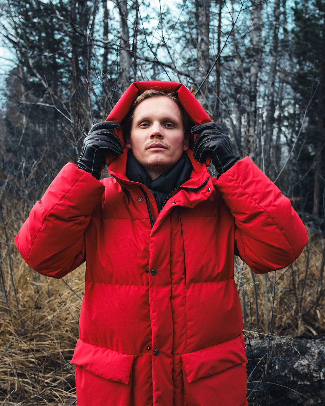 Tuisku-untuvaparkatakki chili