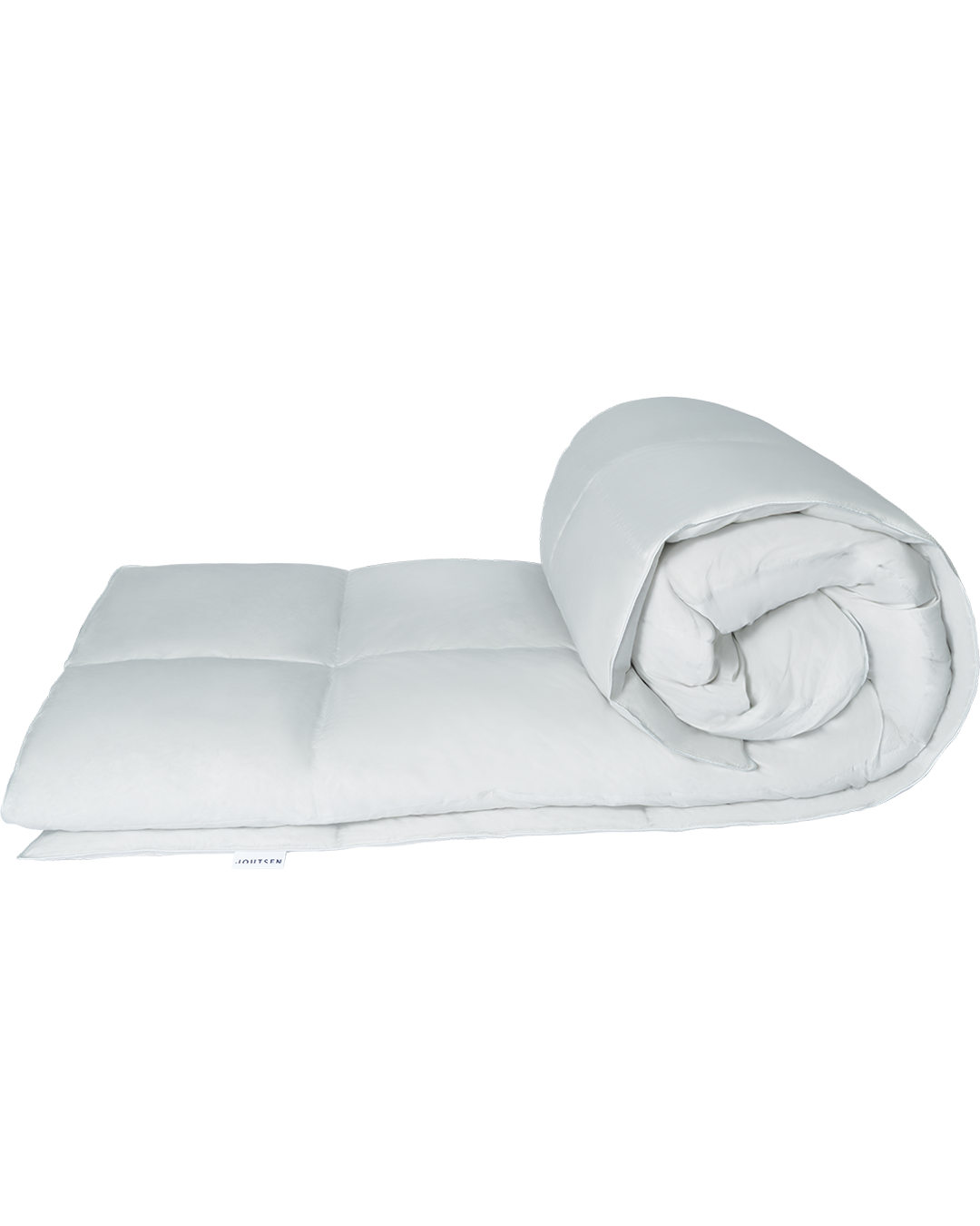 Superior - lämmin untuvapeitto vaalea hopea