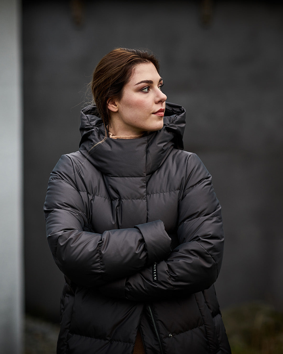 Blanka-untuvatakki lakritsi