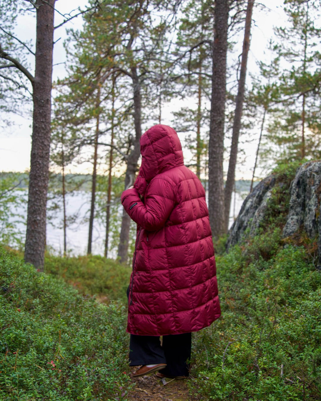 Essi-kevytuntuvatakki punaviini