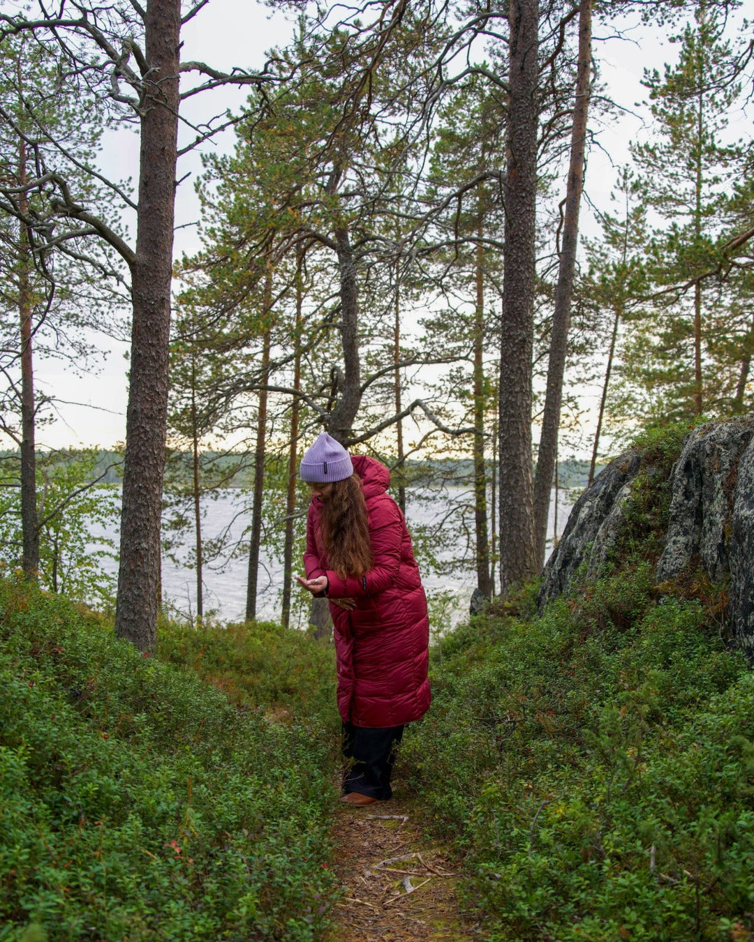 Essi-kevytuntuvatakki punaviini