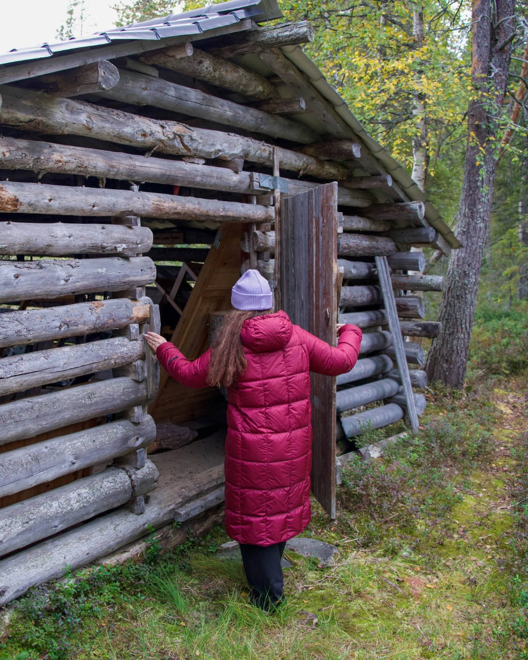 Essi-kevytuntuvatakki punaviini