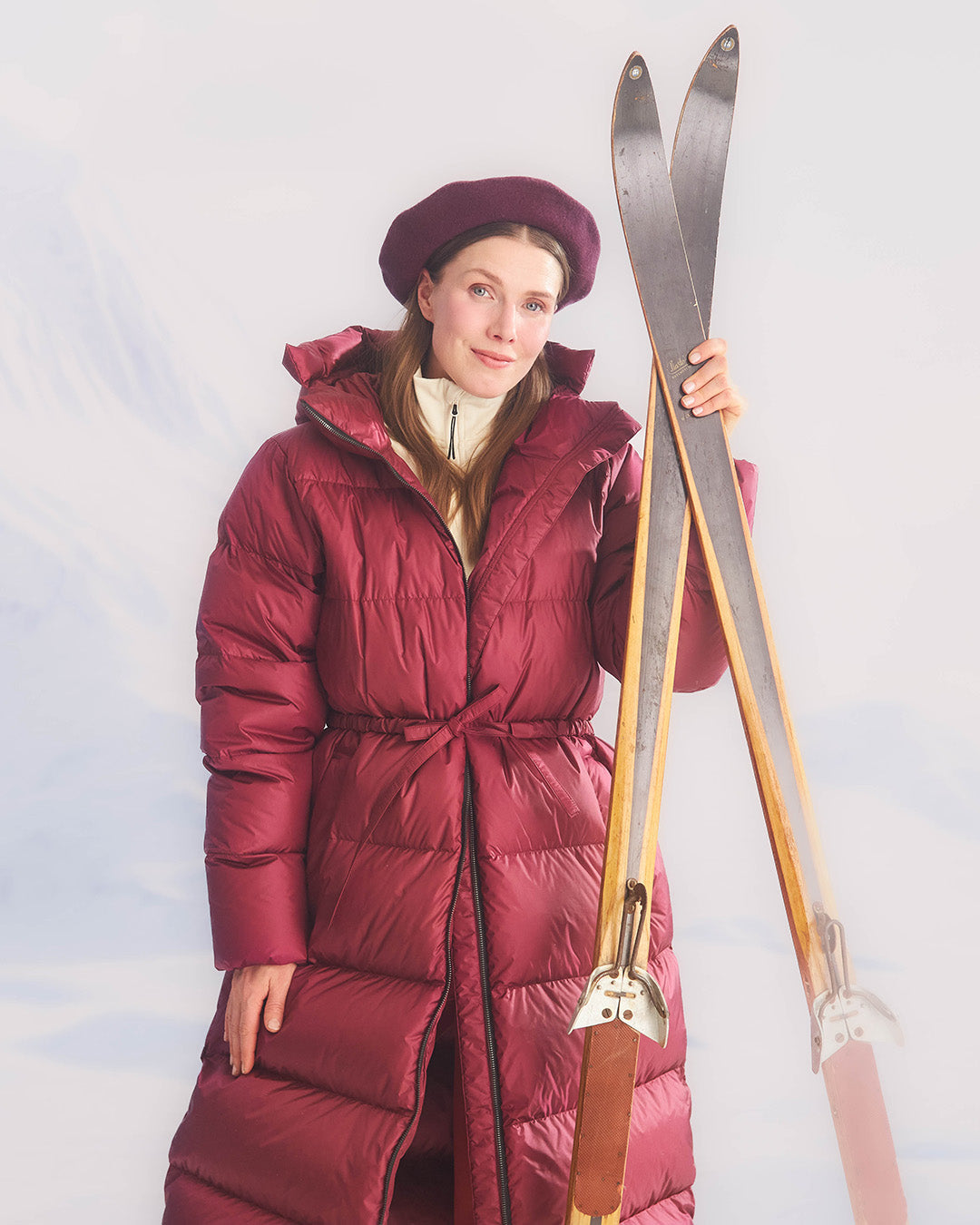 Estrid-untuvatakki punaviini