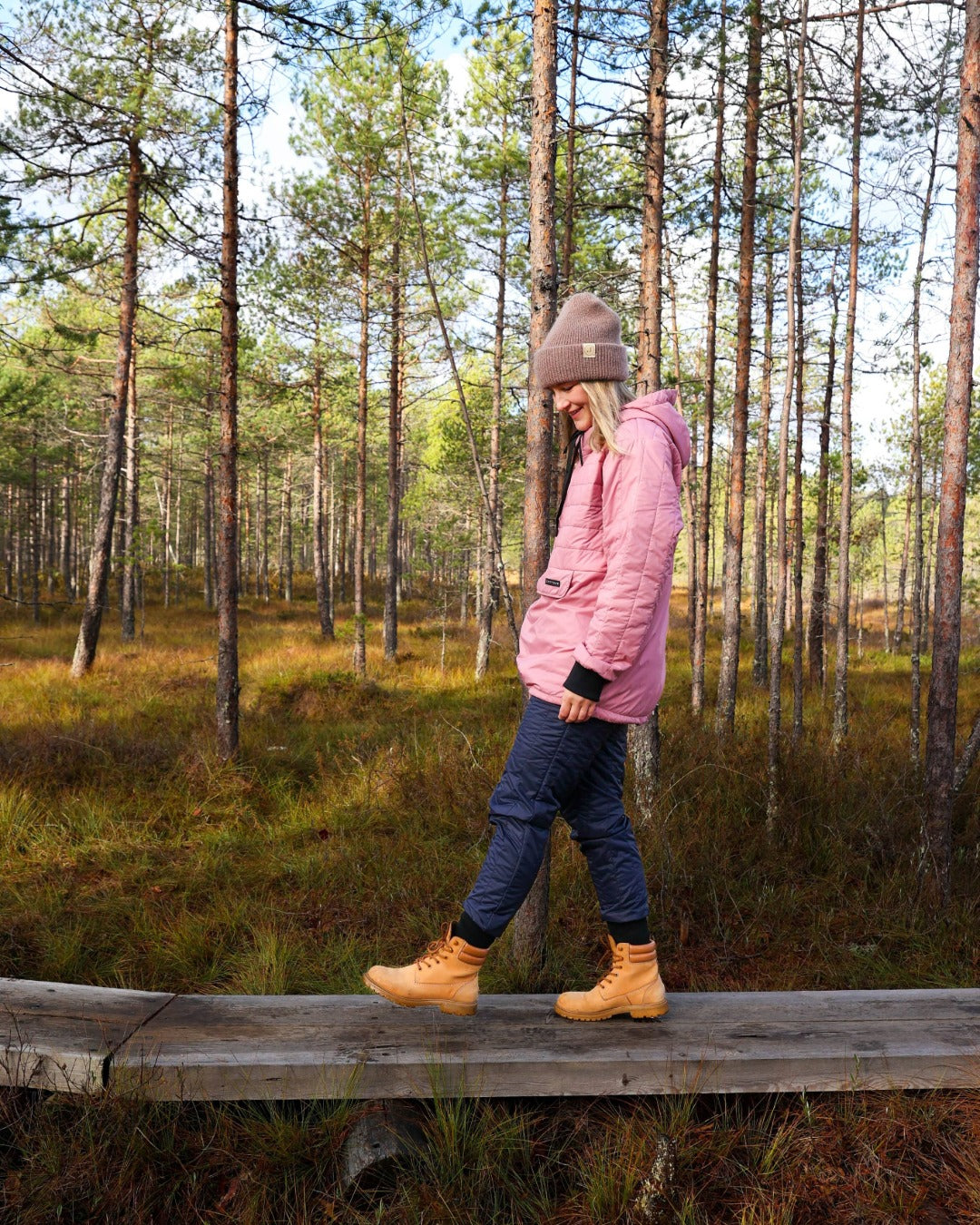 Luoto-untuva-anorakki villikukka