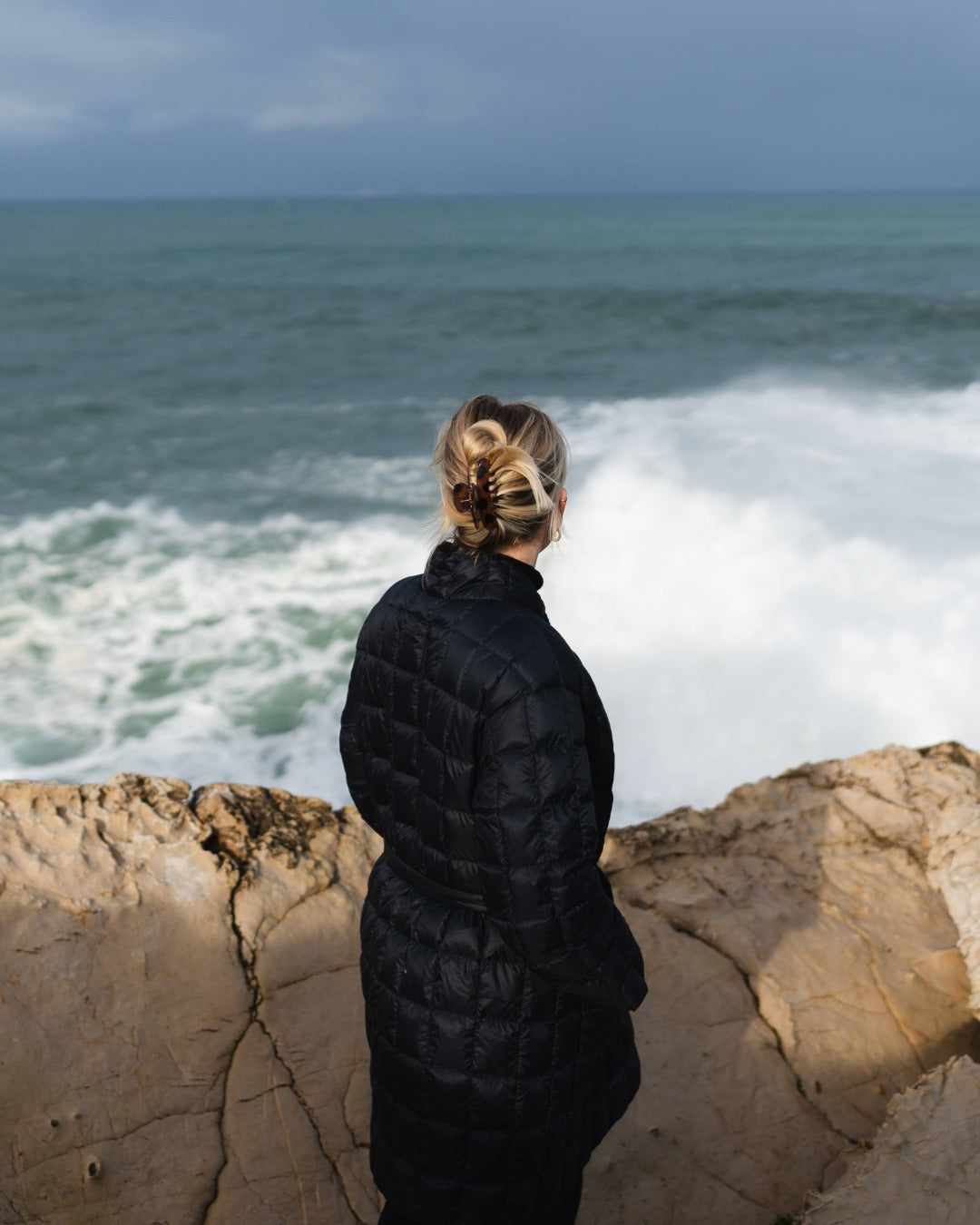 Vellamo-untuvajakku sininen pioni