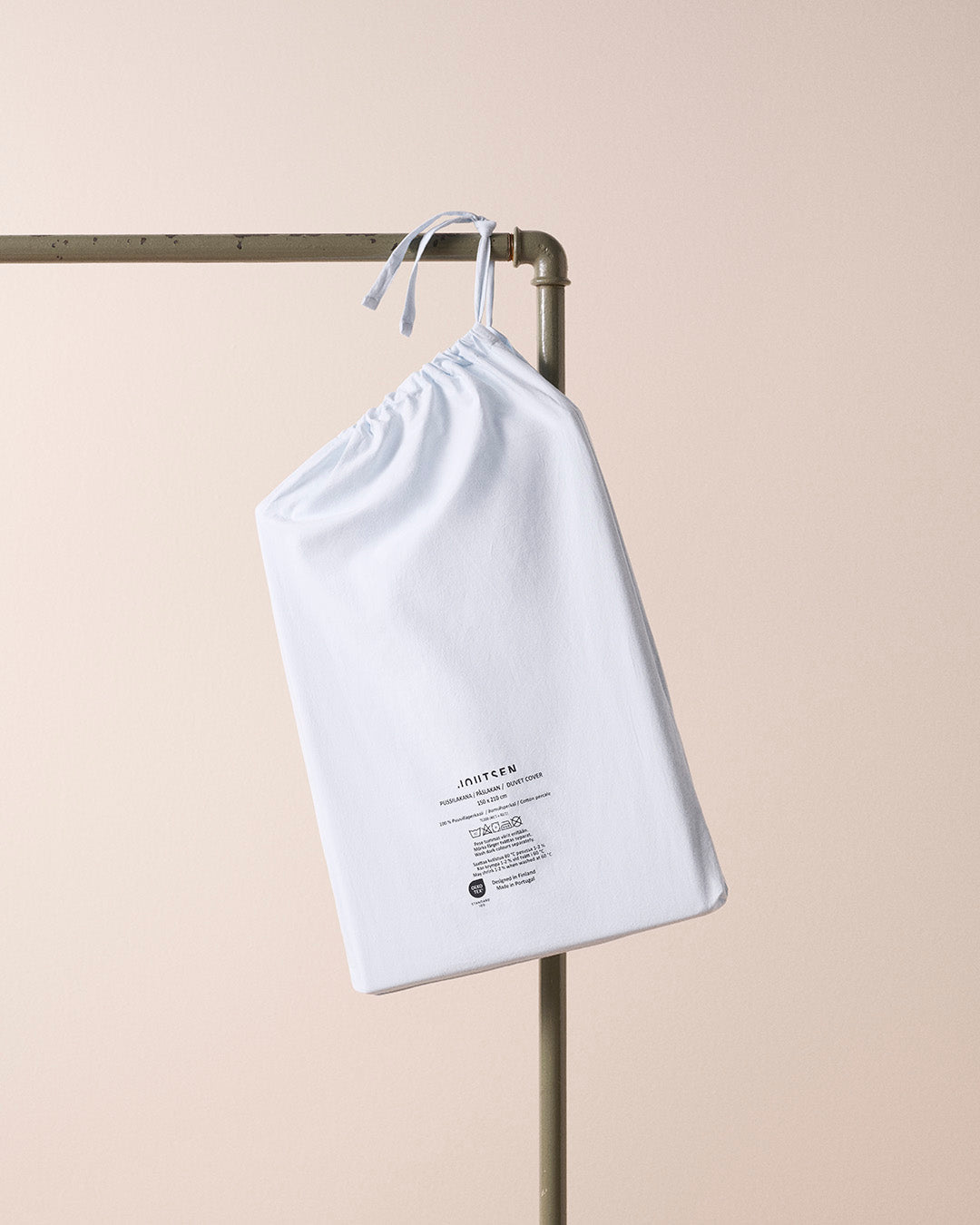 Pussilakana perkaalipuuvillaa sininen uni